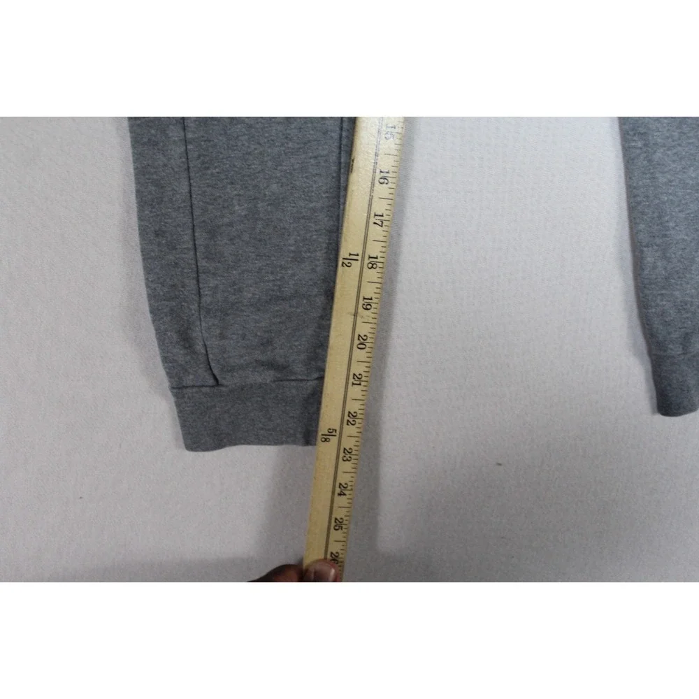 Adidas Youth Gray Sweatpants Casual Active Three Stripes Size Medium